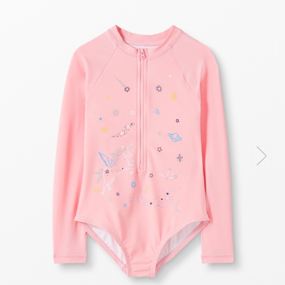 Hanna Andersson Sunblock Unicorn Art One Piece - Picture 12 of 16
